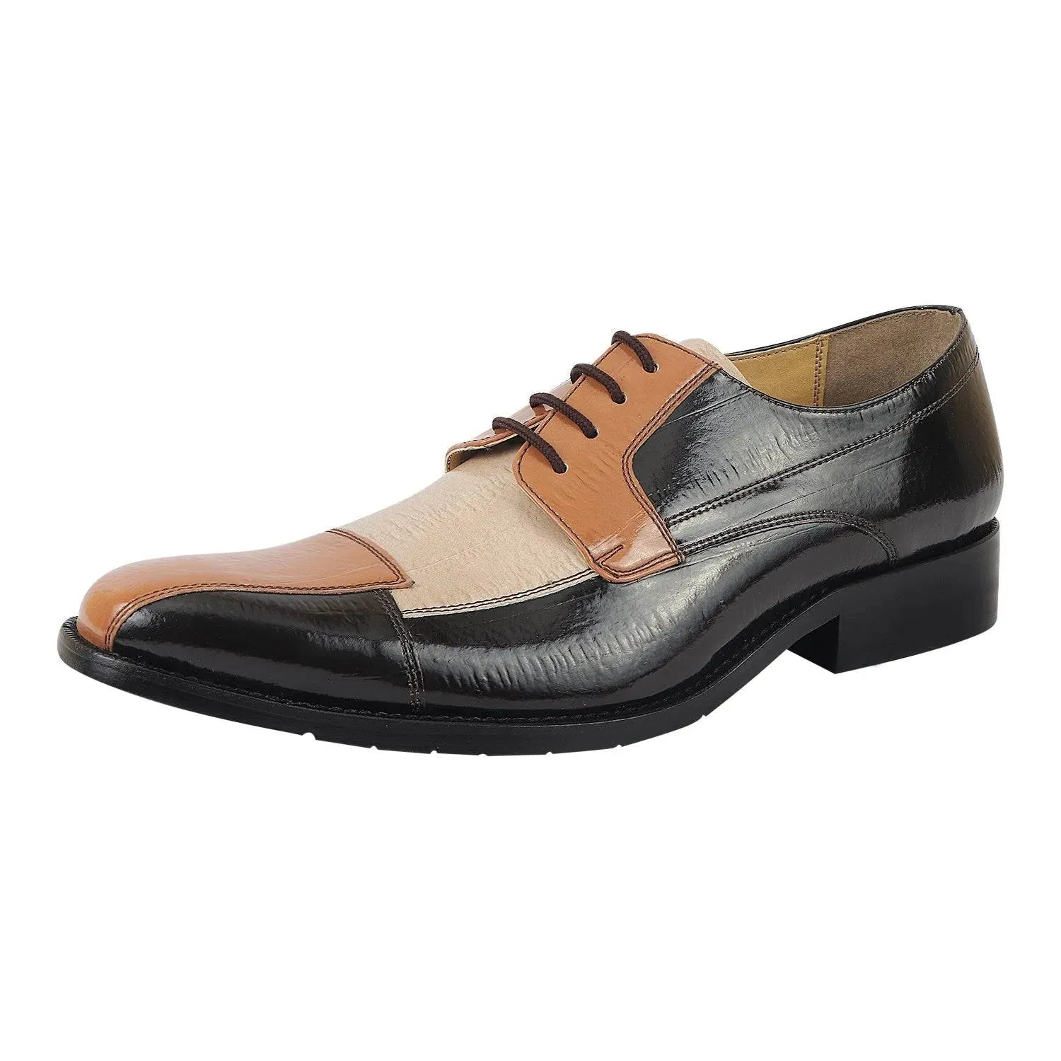 Alpha Leather Oxford Style Dress Shoes