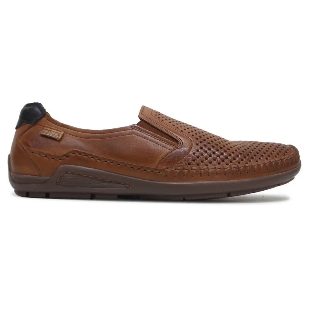 Azores Leather Men's Slip On Shoes