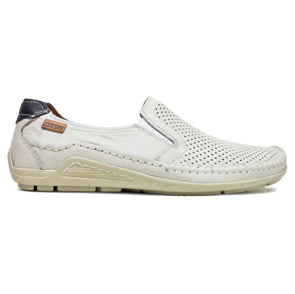 Azores Leather Men's Slip On Shoes