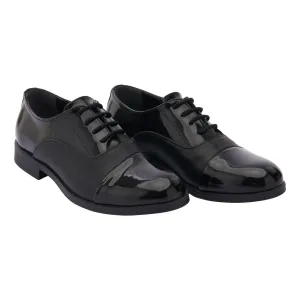 Black Patent Oxford Shoes