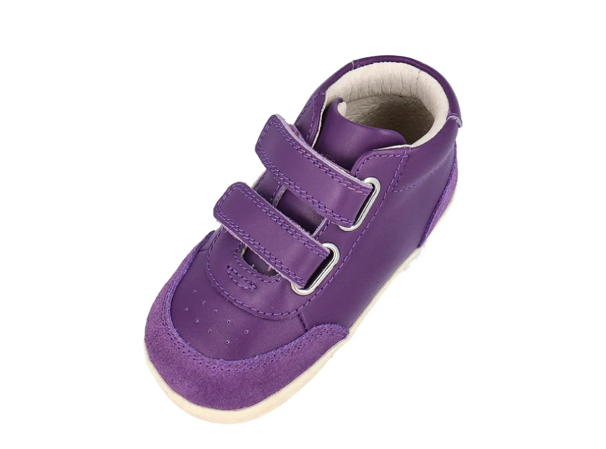 Bobux Champ Hi Step Up Girls Purple Infants Boot