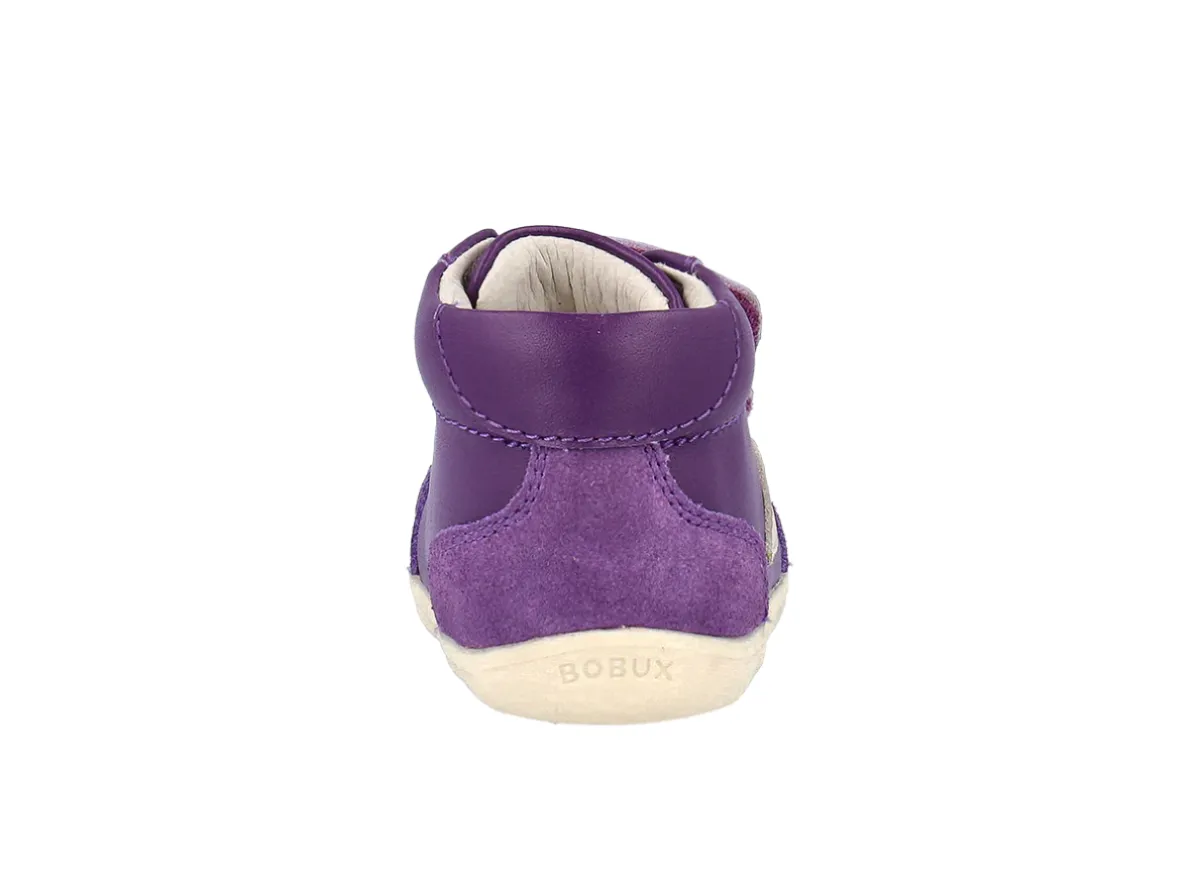 Bobux Champ Hi Step Up Girls Purple Infants Boot