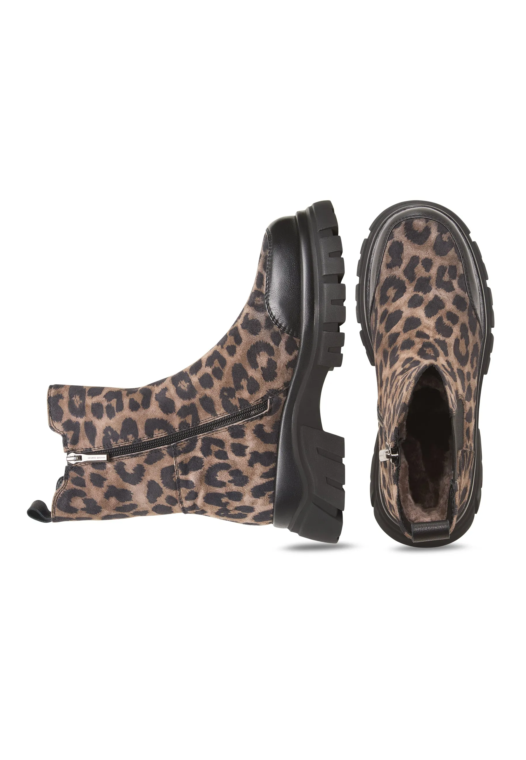 Bold Ankle Boots Göll - Leopard