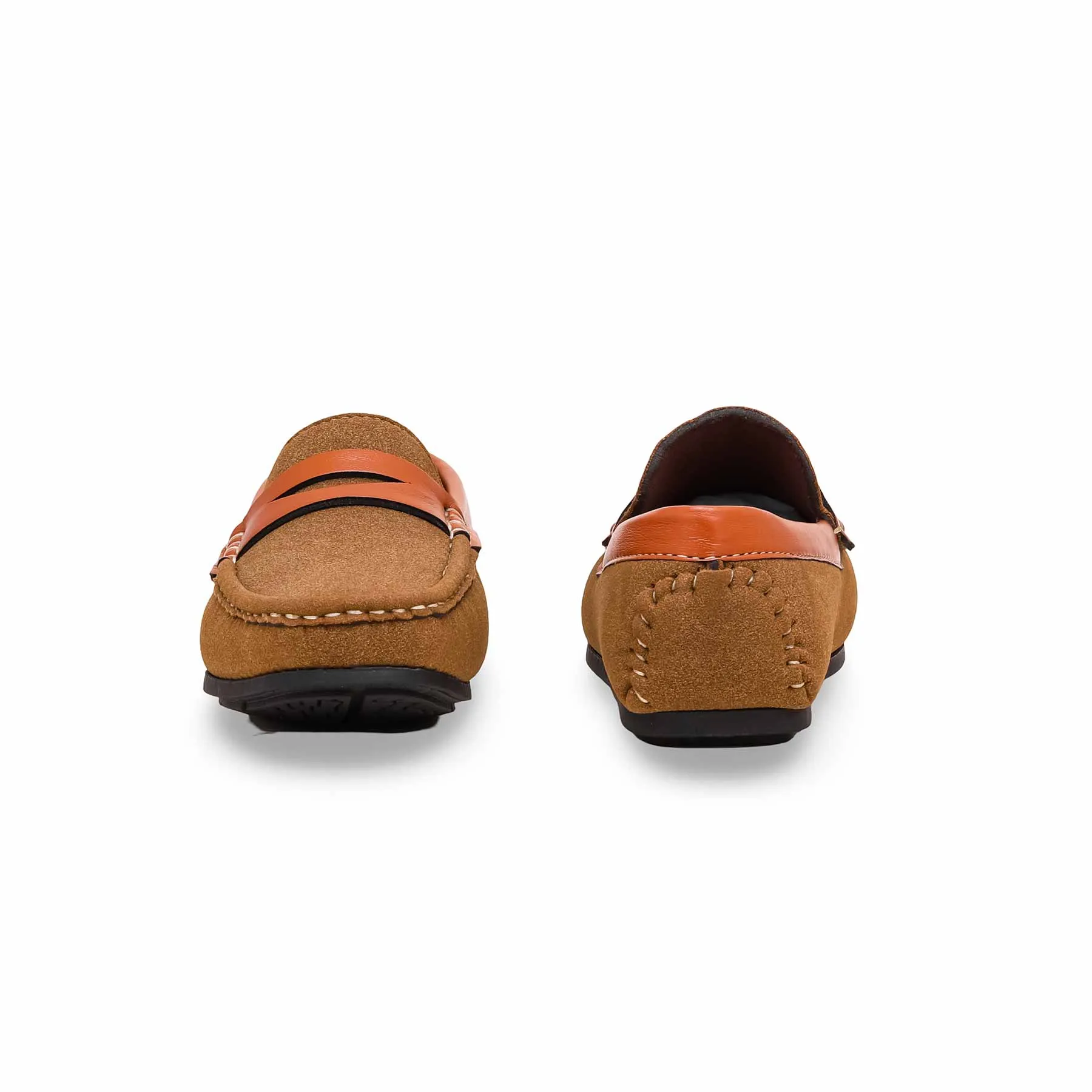 Boys Mustard Formal Moccasin KD2194