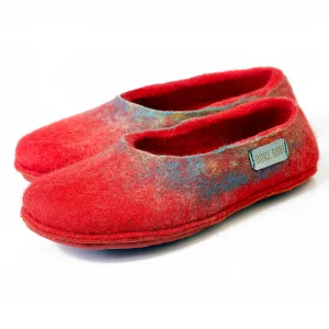 Bright Red slippers