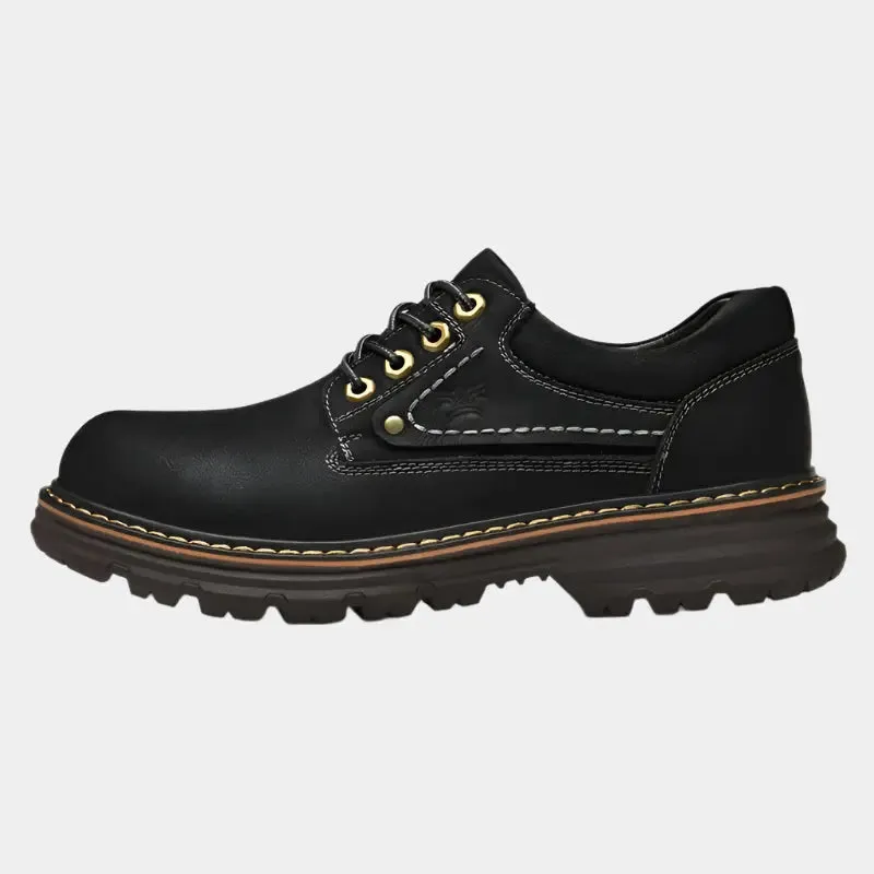 British Leather Elegant Oxford Shoes - Cross & Crown