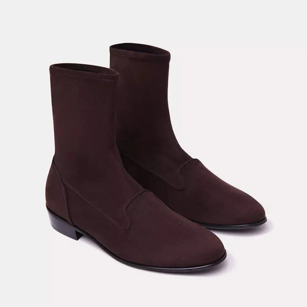 Charles Philip Elegant Suede Ankle Boots for Stylish Comfort