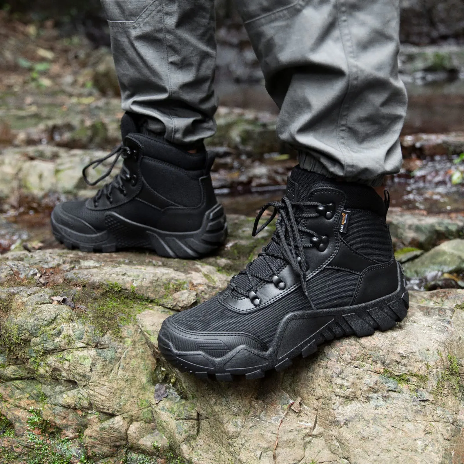 DRAGONBANE 4.6" Men’s Military Waterproof Working Boots