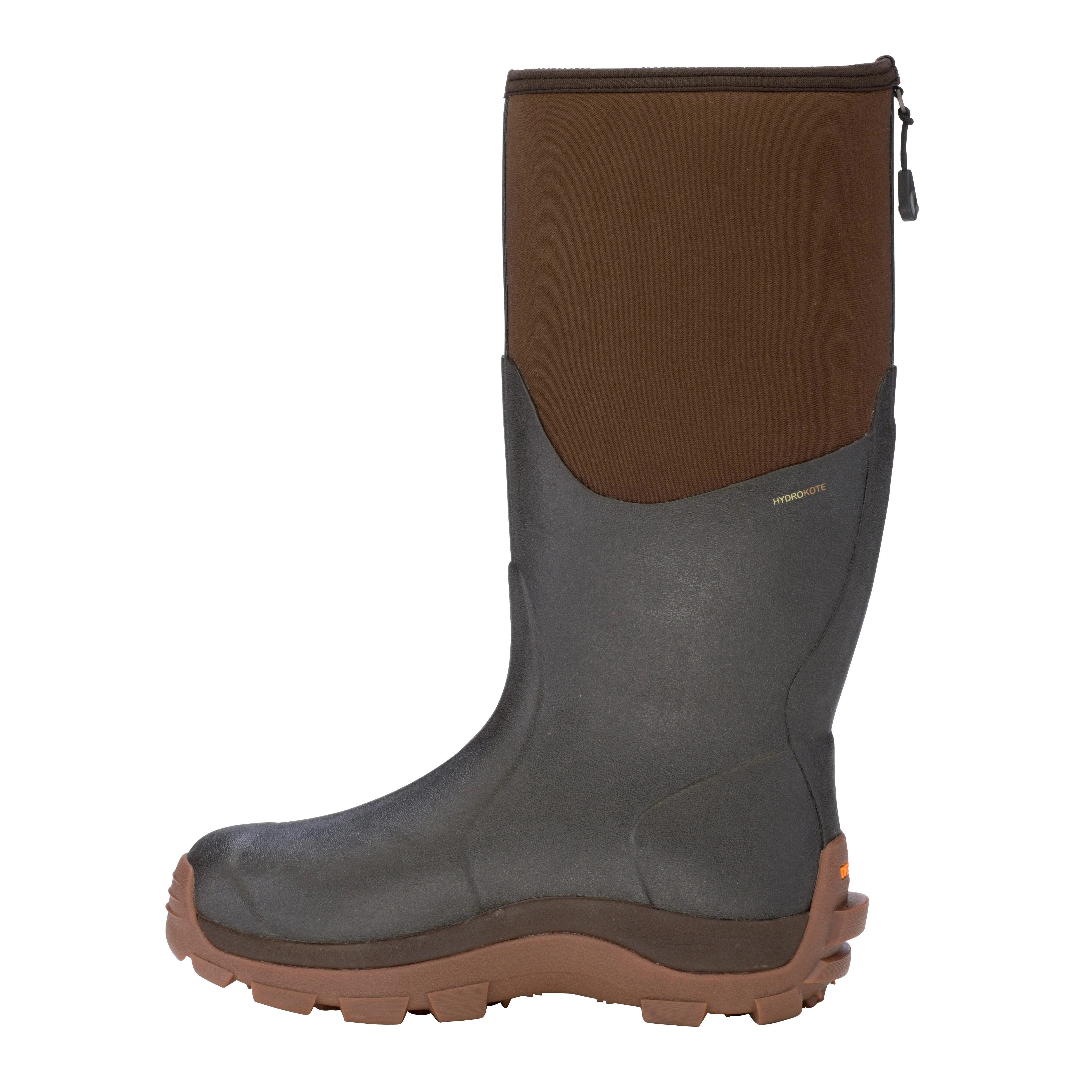 Dryshod Men's Haymaker HI Waterproof Rubber Boot - Brown HAY-MH-BR