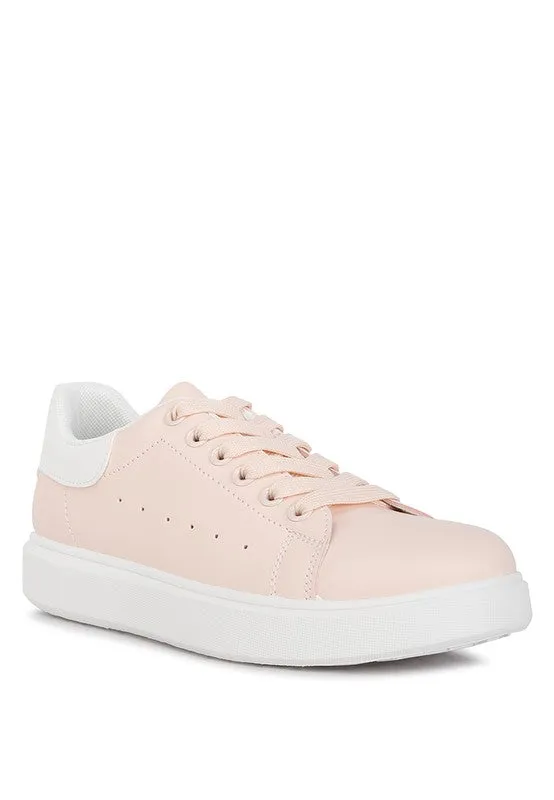 Enora Comfortable Lace Up Sneakers - online exclusive