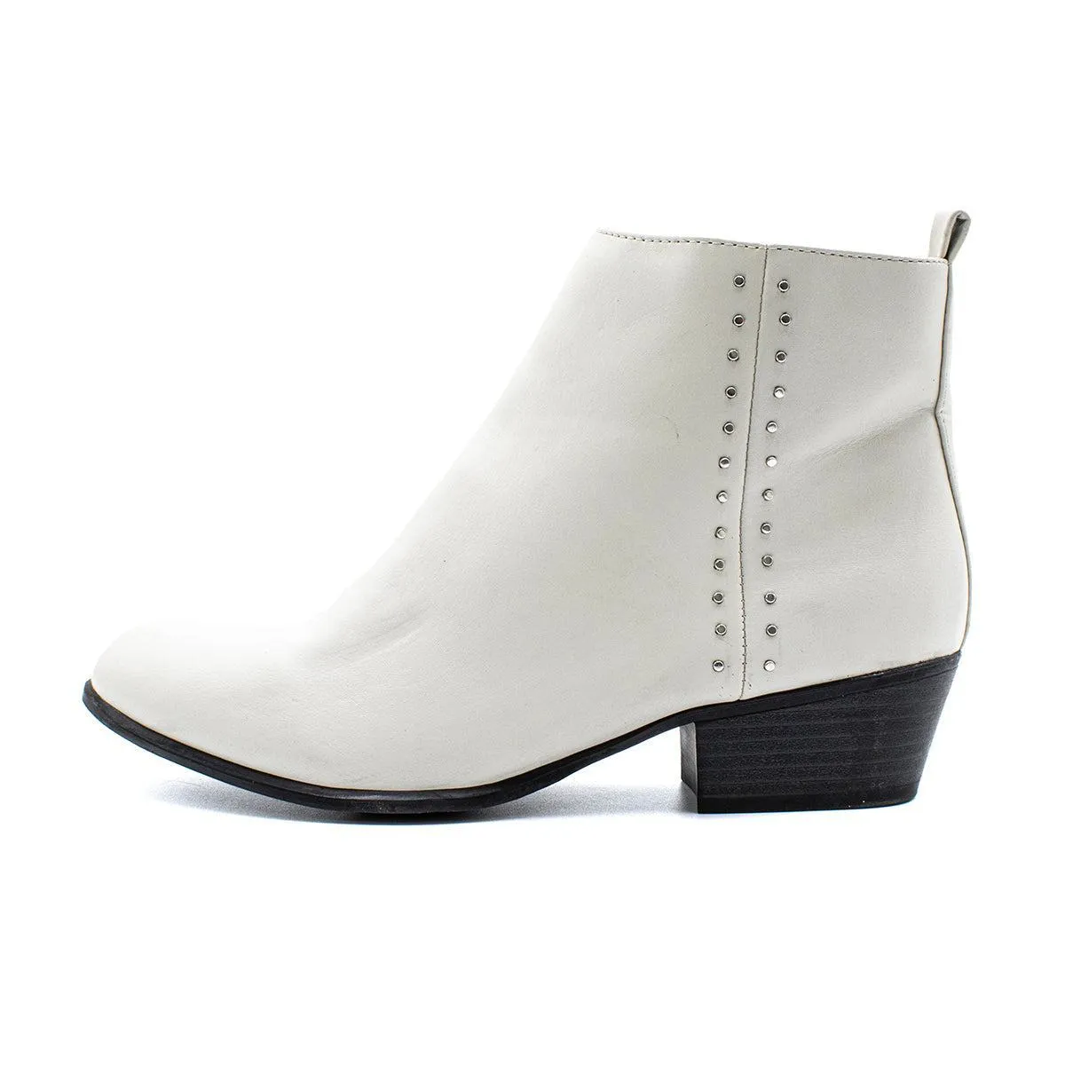 Esprit Ankle Boots Leather White Colour For Women