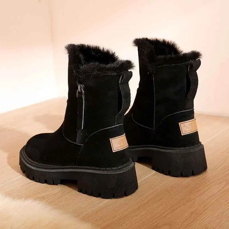 Fashion Chunky Platform Boots - Women's Casual Shoes EN123