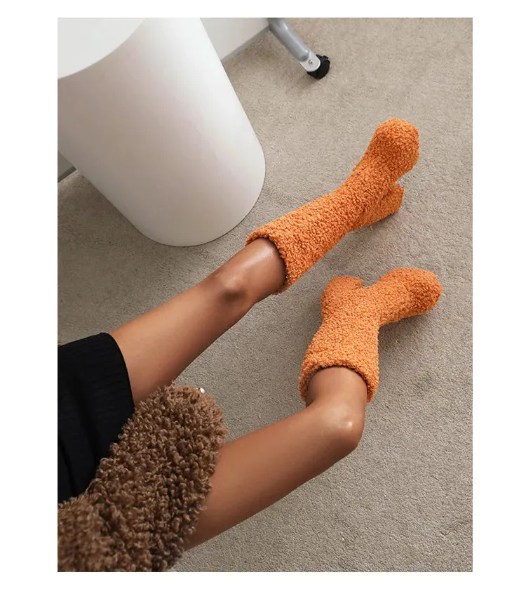 Funki Buys | Boots | Women's Knee-High Fuzzy Platform Boots