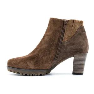 Gabor Calista Ankle Boots Suede Brown Colour For Women