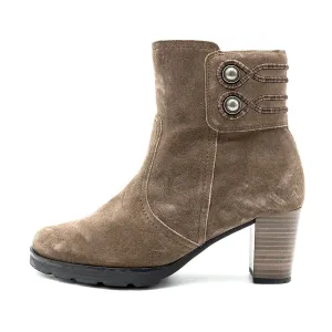 Gabor Dreamvelour Ankle Boots Suede Brown Colour For Women