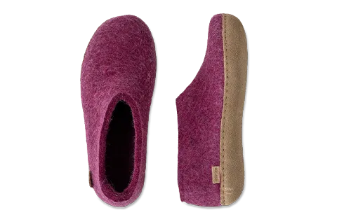 glerups Shoe Cranberry