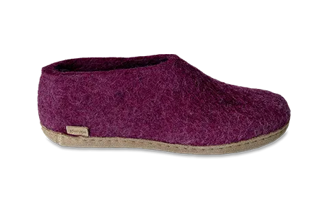 glerups Shoe Cranberry