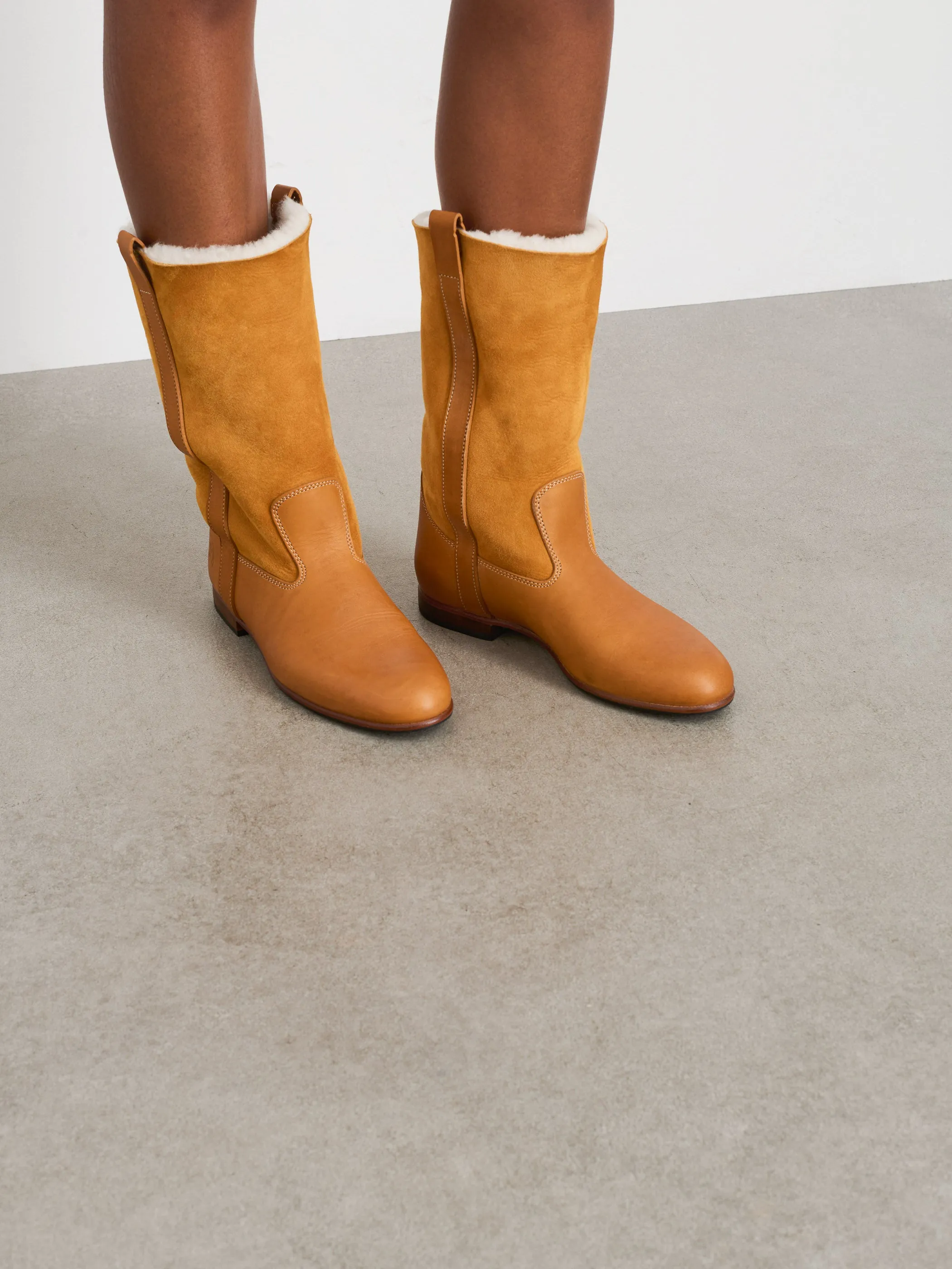 La Botte Gardiane Garance Sheepskin Boot Tall