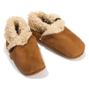 Lambskin Booties · Natural