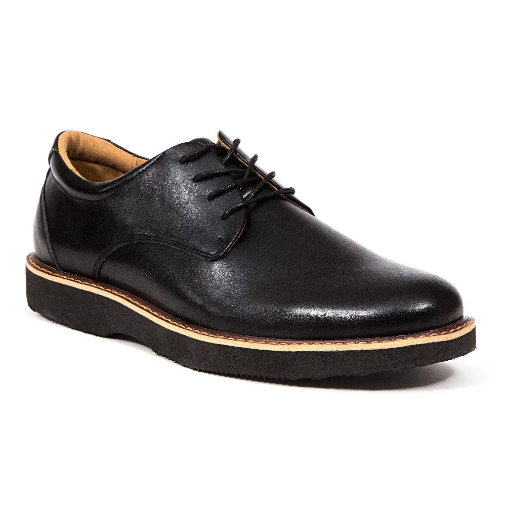 Men's Walkmaster Plain Toe Oxford in Black - Classic SUPRO