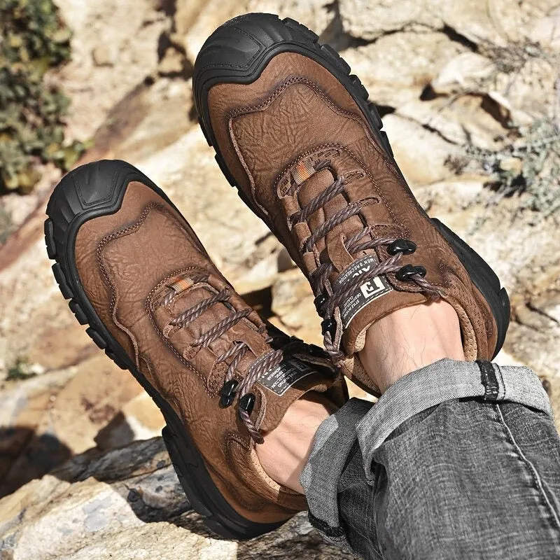 Men's Warm Waterproof Ankle Boots