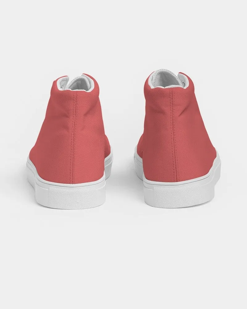 Midtone Red High-Top Canvas Sneakers | Men's | C0M80Y60K0