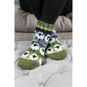 Pachamama Flock Of Sheep Sofa Socks