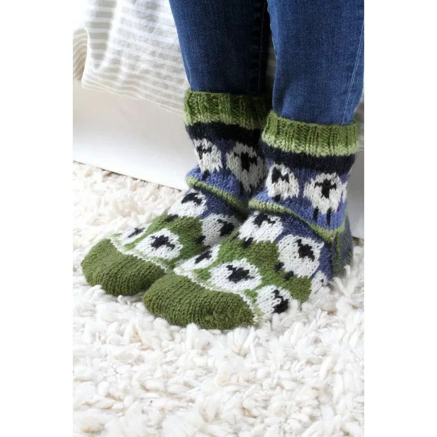 Pachamama Flock Of Sheep Sofa Socks