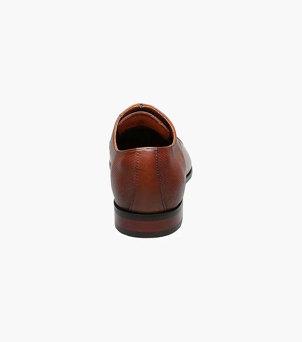 Postino Cap Toe Oxford, Cognac