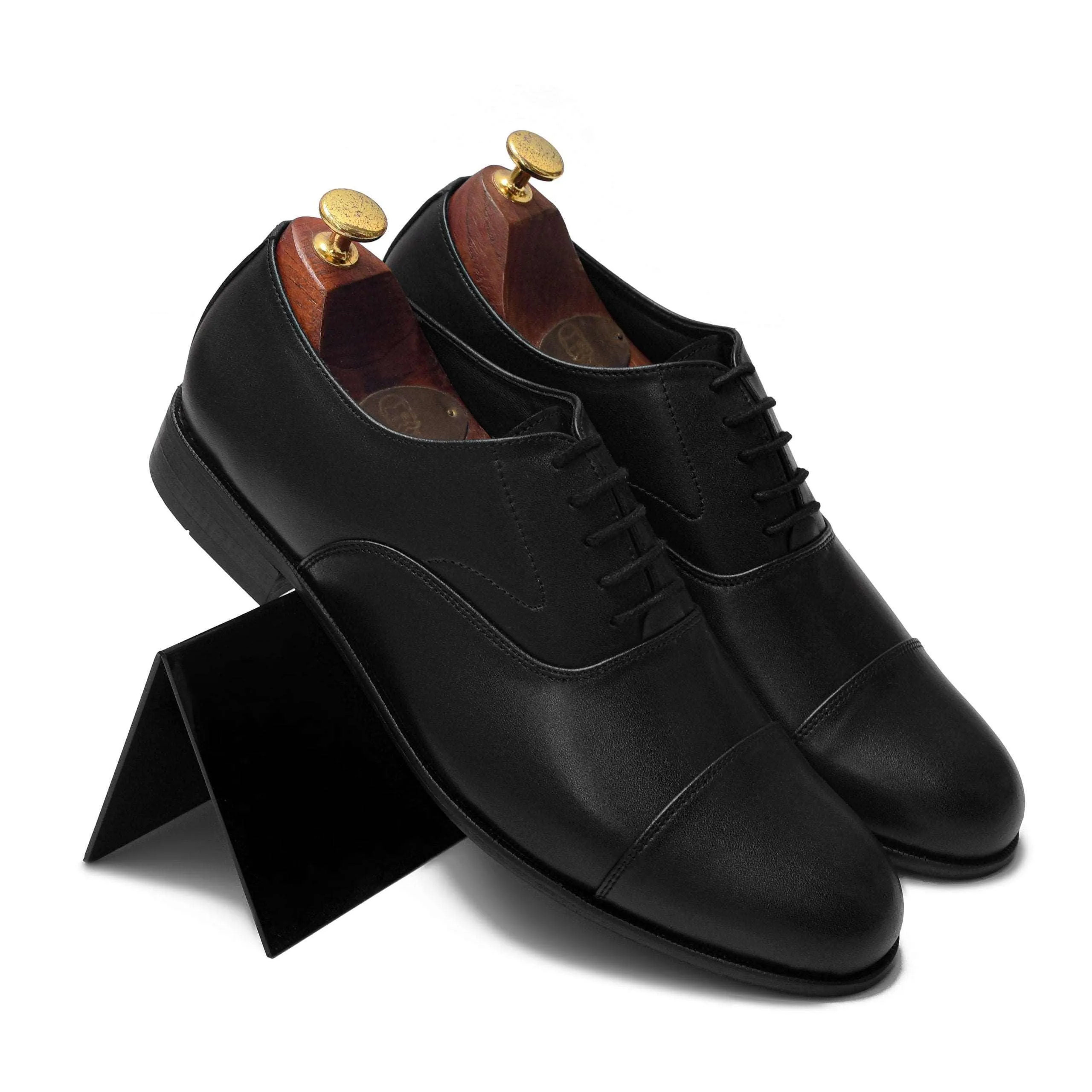 RHODES | BLACK OXFORD LACE UP