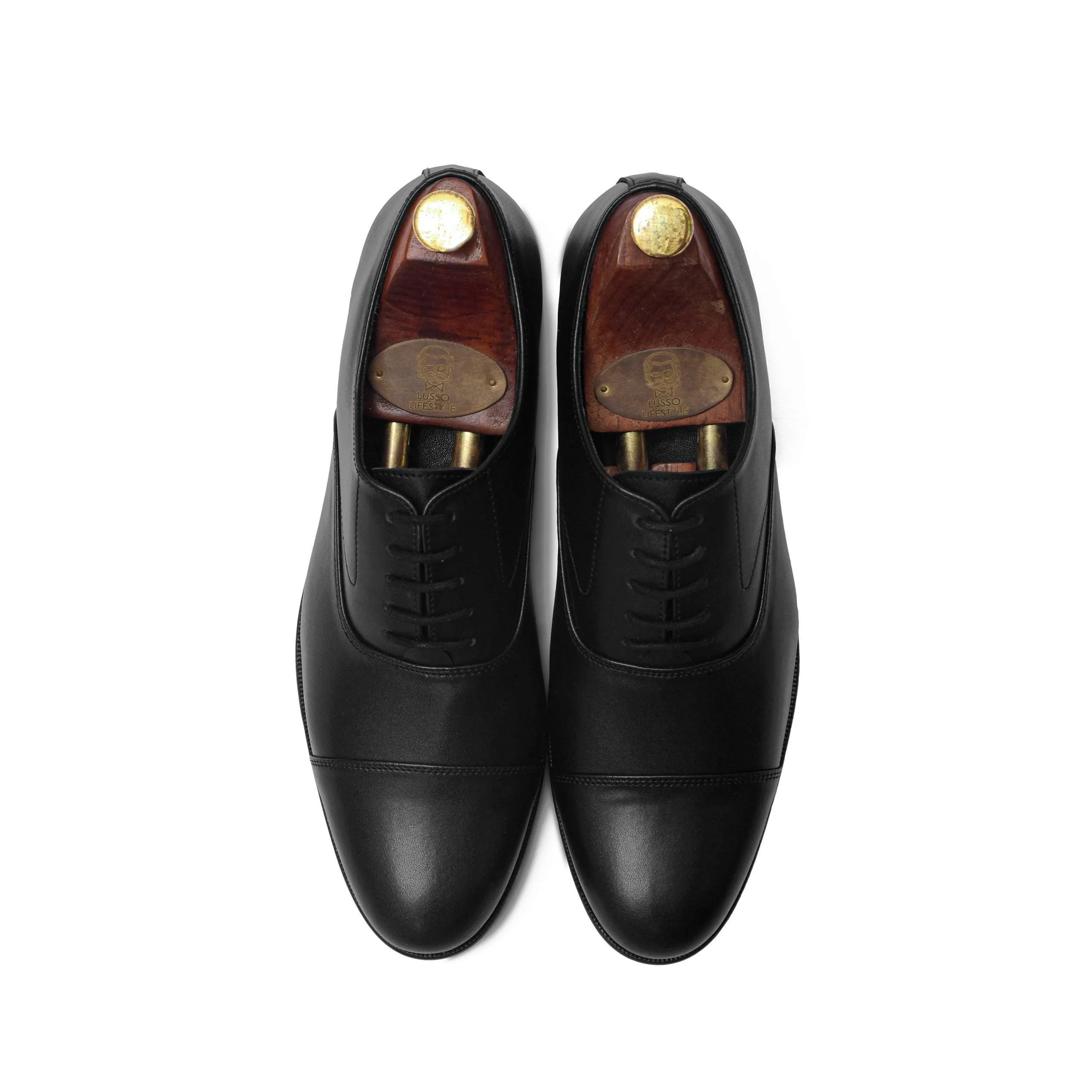 RHODES | BLACK OXFORD LACE UP