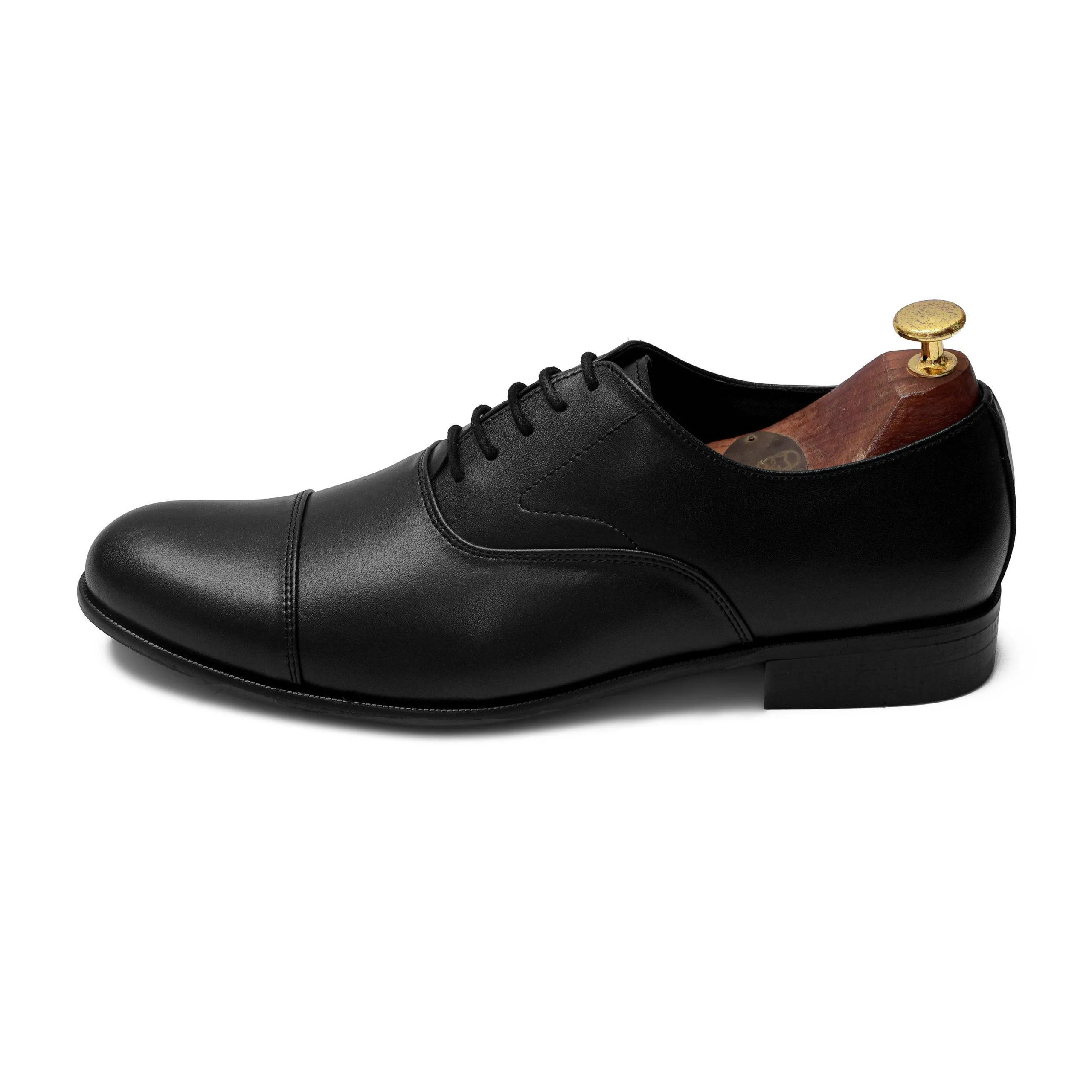 RHODES | BLACK OXFORD LACE UP