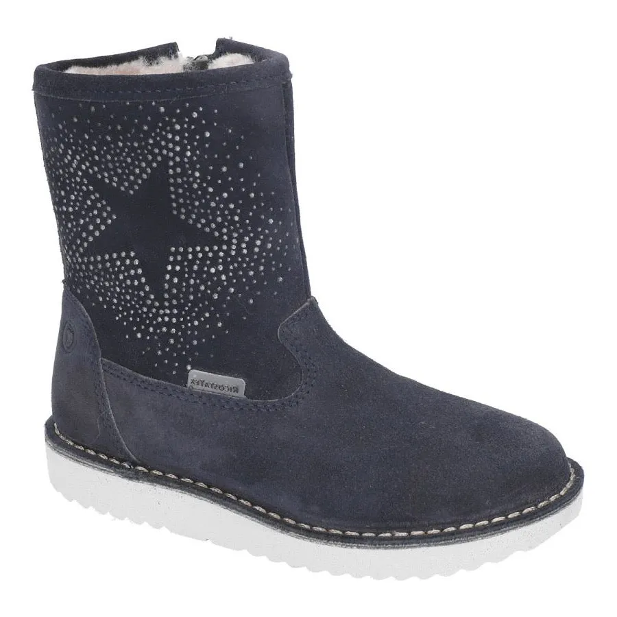 Ricosta Cosma Navy Waterproof Boot