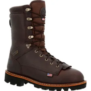 Rocky Elk Stalker Usa Men's Waterproof Outdoor Soft Toe Boots Rks0549 In Brown