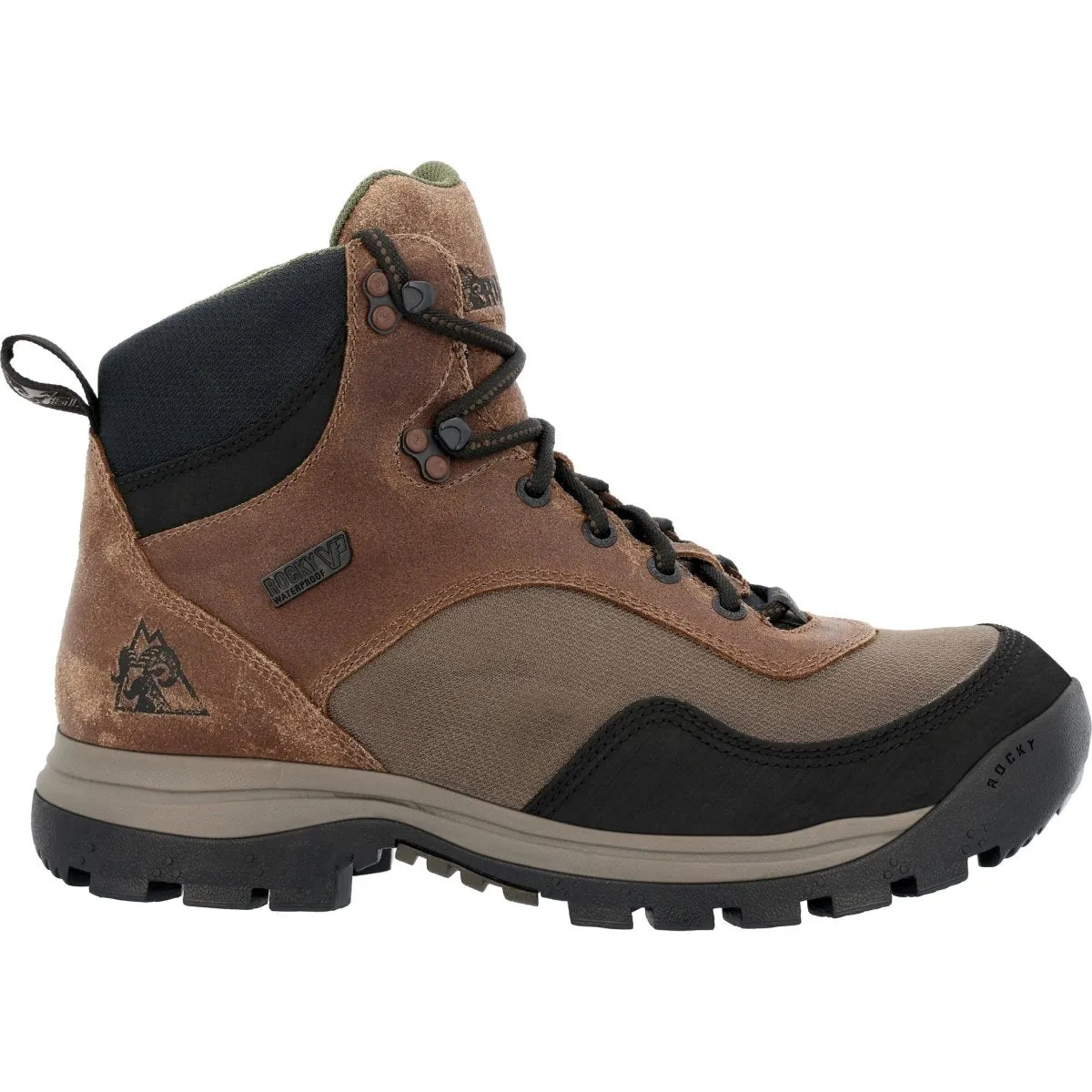 Rocky Lynx Men's Outdoor Soft Toe Boots Rks0629 In Brown