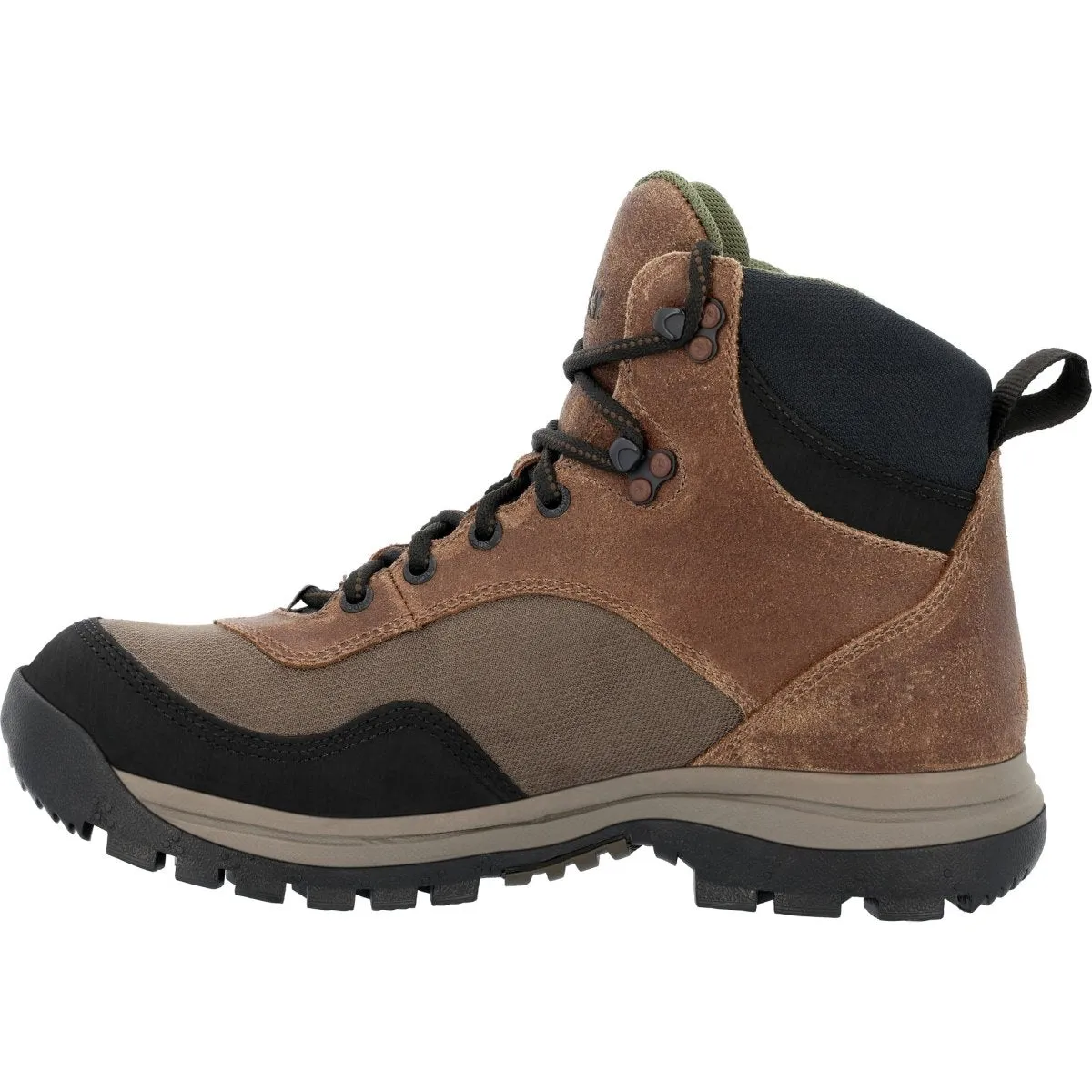 Rocky Lynx Men's Outdoor Soft Toe Boots Rks0629 In Brown