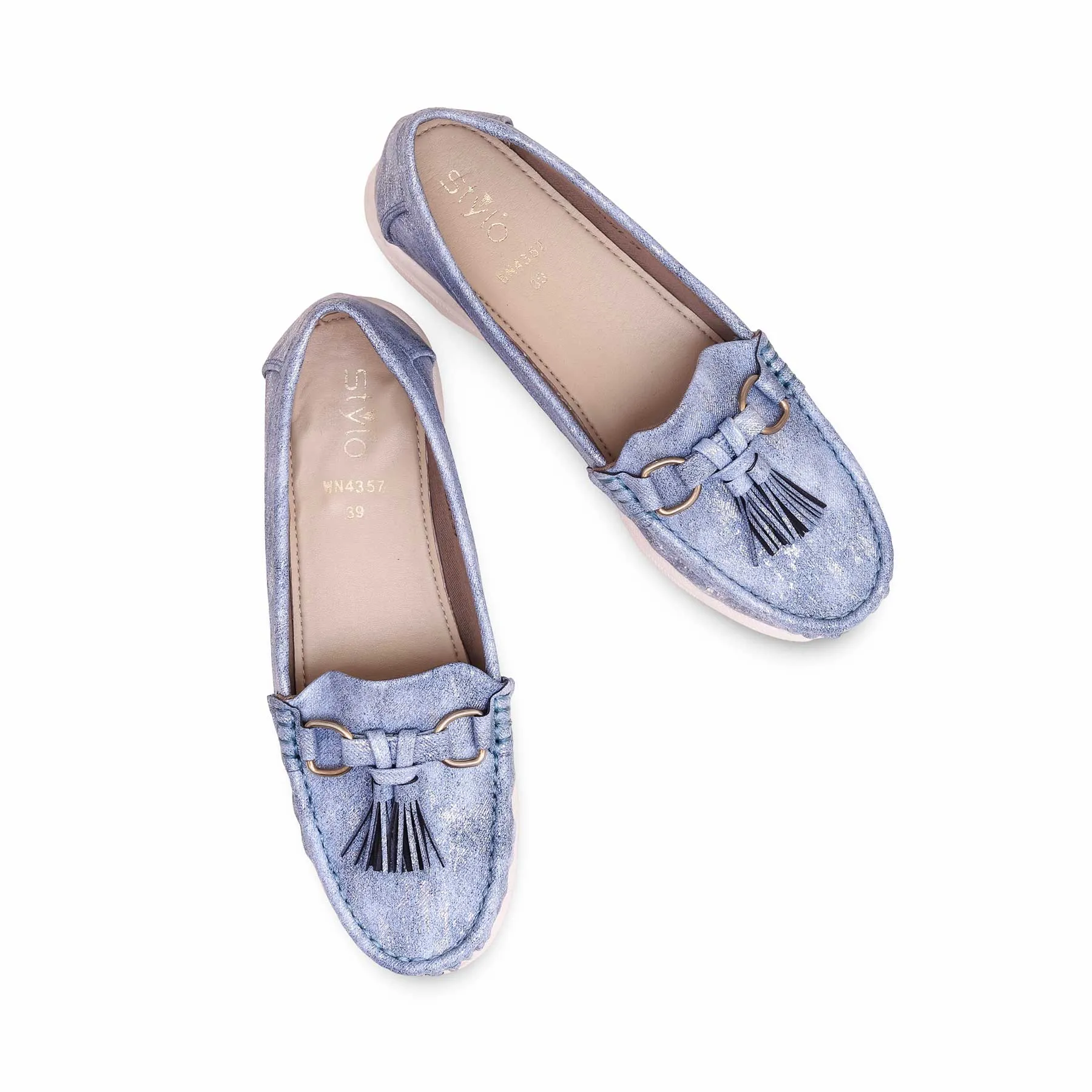 Sky Blue Moccasin WN4357