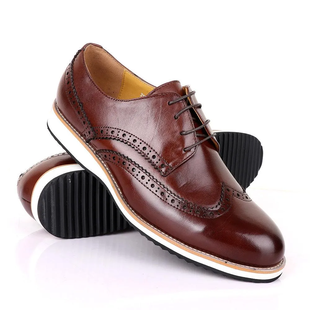 Terry Taylors Classic Oxford Brown Leather shoe