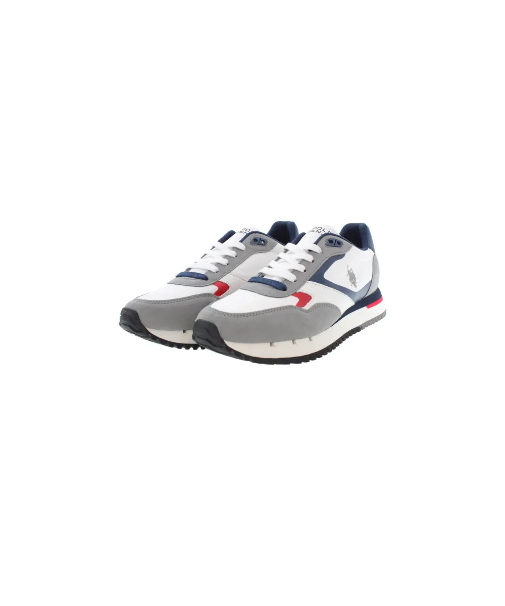 US POLO MENS NYLON SNEAKER WITH RUNNING OUTSOLE