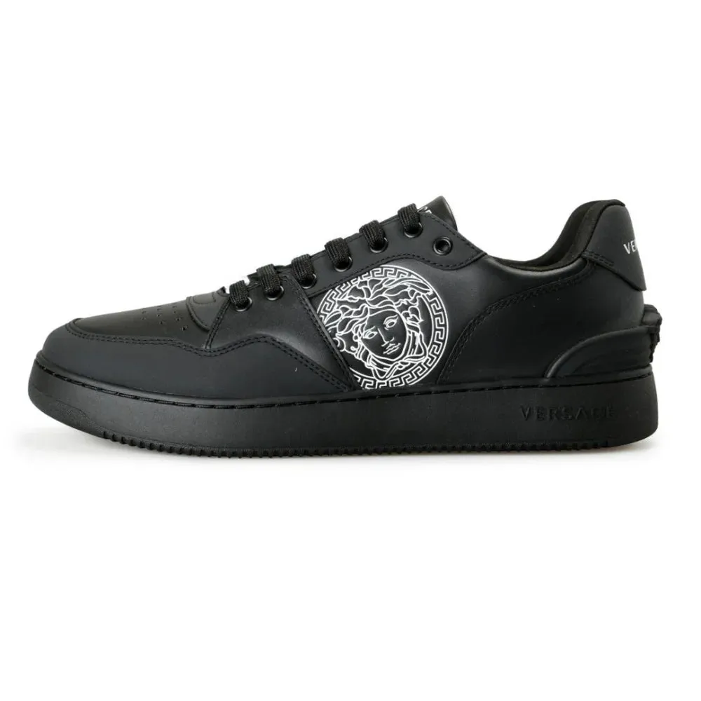 VERSACE Medusa Logo Trainers - BLKBLK