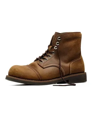 Vintage Biker Leather Work Boots