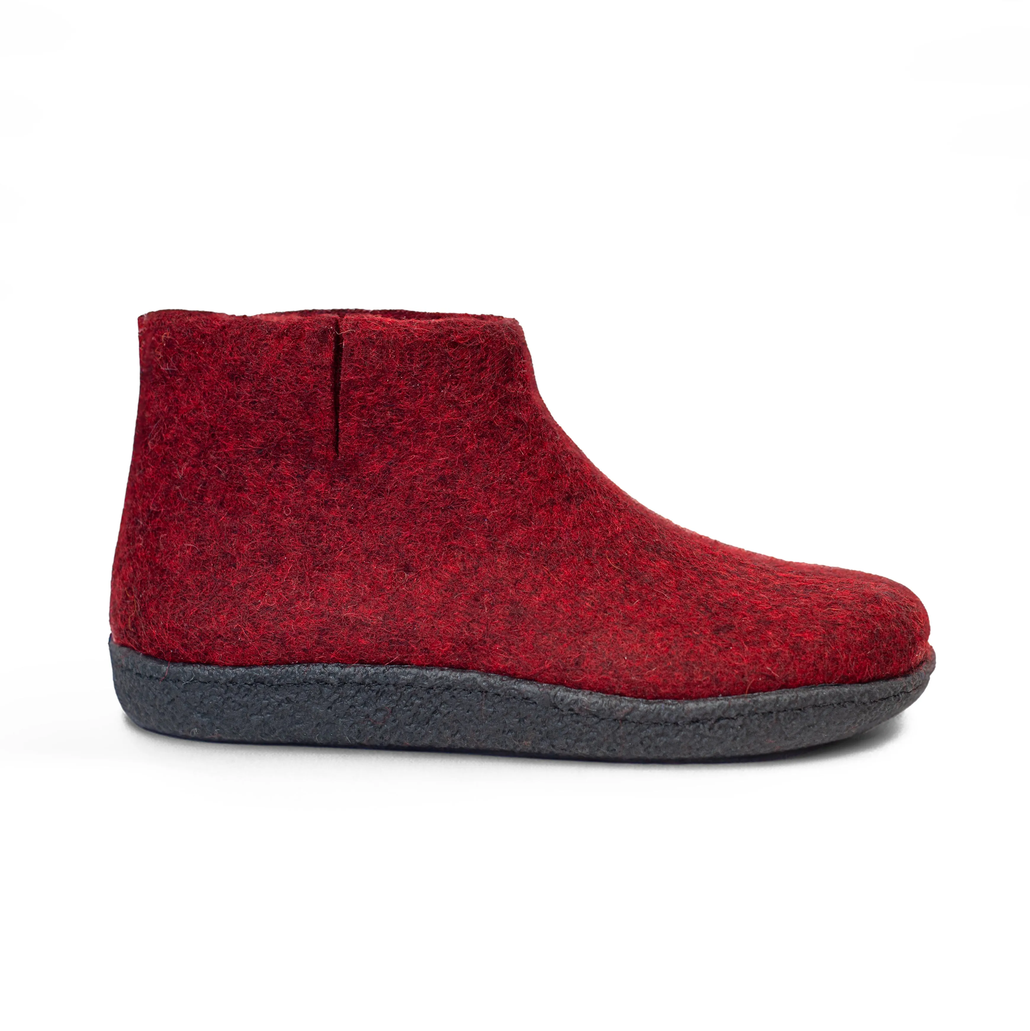 Women's WOOBOOTS - Dark Red